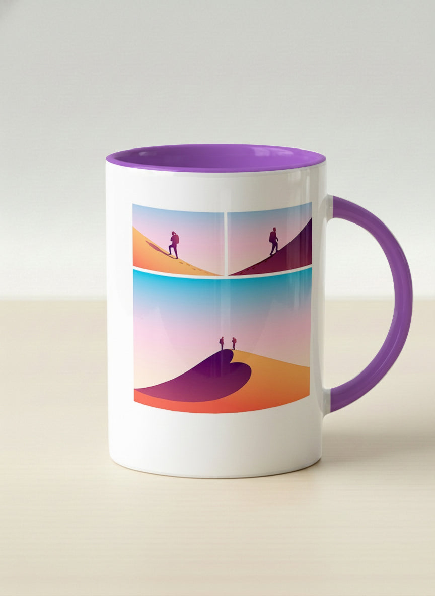 Hero Mug | When Love Meets Us mug with lover comic by Tang Yau Hoong - Gallery By Inhesion
