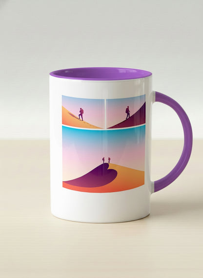 Hero Mug | When Love Meets Us mug with lover comic by Tang Yau Hoong - Gallery By Inhesion