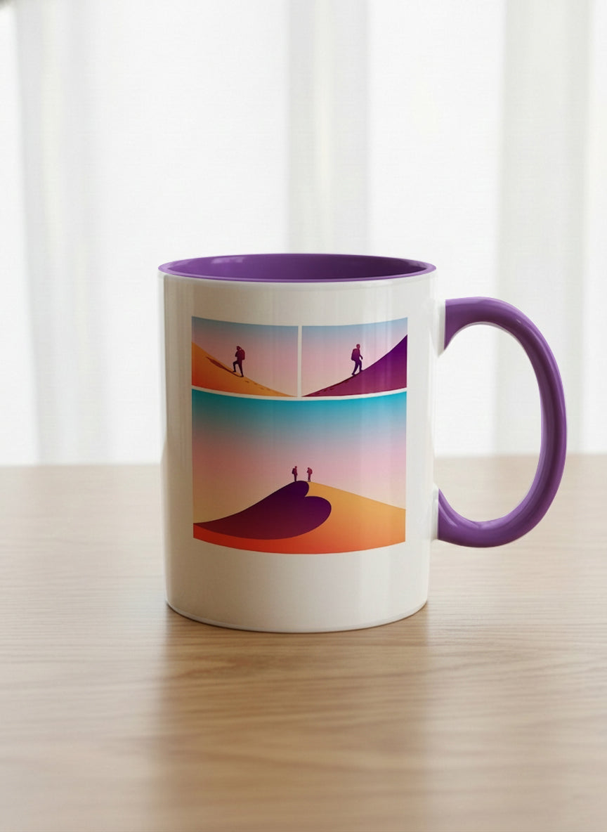 Classic Mug | When Love Meets Us mug with lover comic by Tang Yau Hoong - Gallery By Inhesion