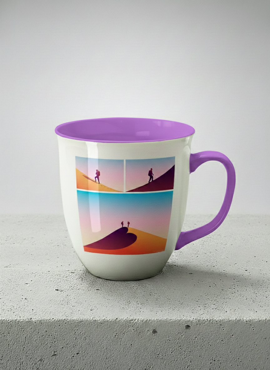 Ronny Mug | When Love Meets Us mug with lover comic by Tang Yau Hoong - Gallery By Inhesion
