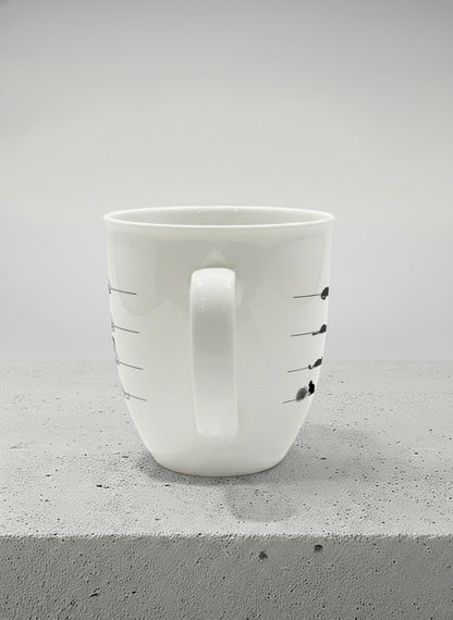 Ronny Mug | A Purrfect idea mug side view with cat comic by Tang Yau Hoong - Gallery By Inhesion