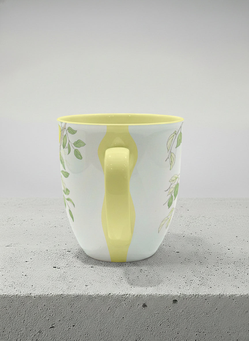 Ronny Mug | Refreshing Pears side view mug with watercolor yellow pears by Alice Wong - Gallery By Inhesion