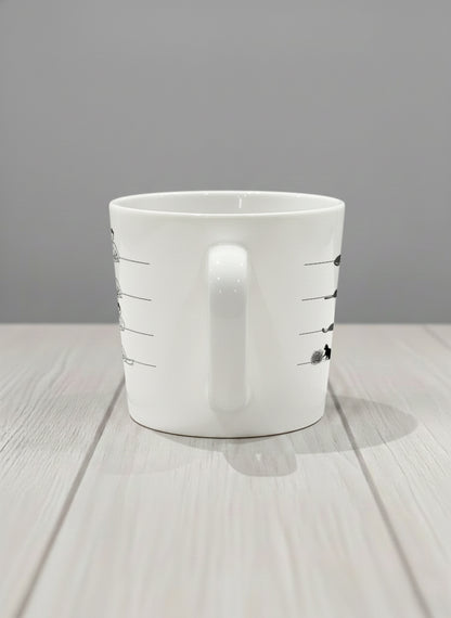 Conical Mug | A Purrfect idea left view mug with cat comic by Tang Yau Hoong - Gallery By Inhesion